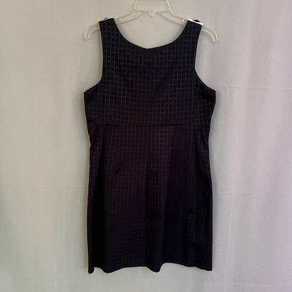 Hale Bob Beaded Color Blocking Dress Black/ White Sz L NWT - Picture 11 of 12